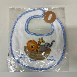 Mud Pie Baby Bib ~ Noah’s Ark